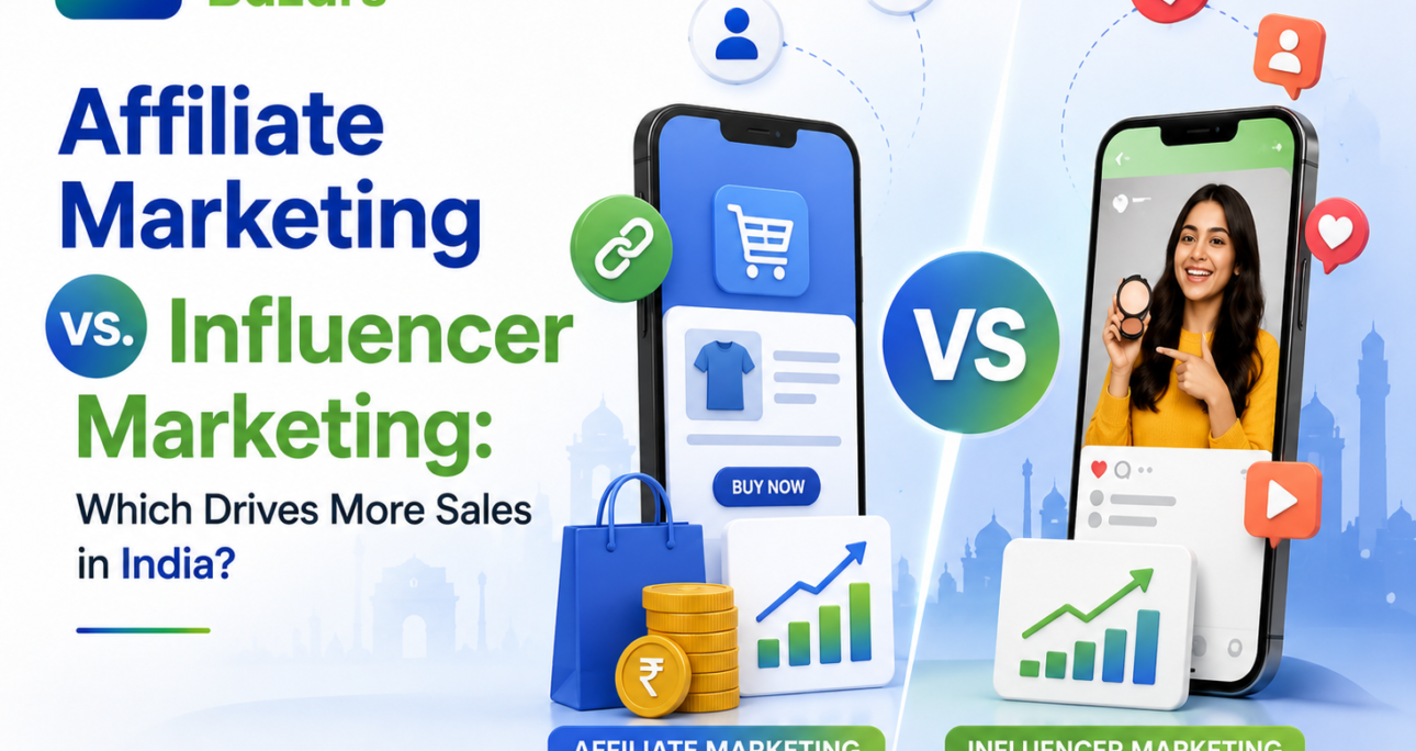Affiliate Marketing vs. Influencer Marketing: Which Drives More Sales in India?